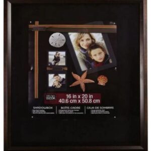 307th BG Memorabilia BronzeTone Shadow-Box Kit - 16" X 20"